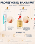 Cuticle Remover Gel, Argan Elixir 8in1 ve Maximum Nails Growth ile üç adımlı Eveline tırnak bakım rutini