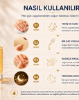 Eveline Argan Elixir 8in1 kullanım adımları: temiz tırnağa uygulama, nazikçe masaj ve gece bakımı