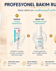 Cuticle Remover Gel, Maximum Nails Growth ve Argan Elixir 8in1 ile üç adımlı profesyonel tırnak bakım rutini