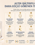 Eveline Golden Shine ürününün zayıf, kırılgan ve mat görünen tırnaklara yönelik bakım özellikleri