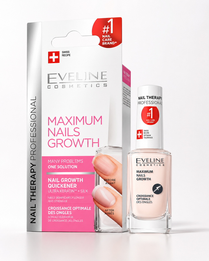 Eveline Maximum Nails Growth Hızlı Uzama Bakımı 12 ml
