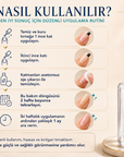 Eveline Sensitive hassas tırnak bakım ürünü kullanım programı ve uygulama adımları