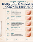 Eveline Sensitive ürününün daha güçlü ve sağlıklı görünen tırnaklara yönelik bakım özellikleri