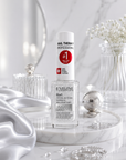 Gümüş tonlu bakım ortamında Eveline Silver Shine tırnak bakım ürünü