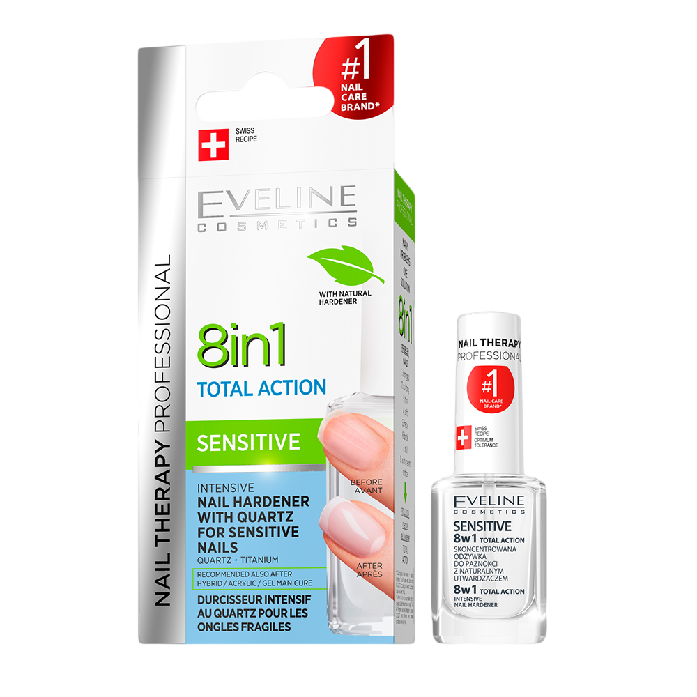 Eveline Nail Therapy Professional Sensitive Tırnak Bakımı 12 ml