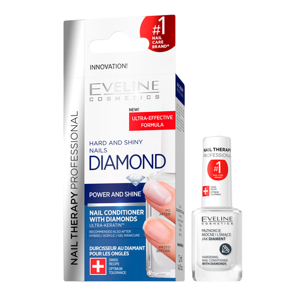 Eveline Diamond Hard & Shiny Nails Tırnak Güçlendirici 12 ml