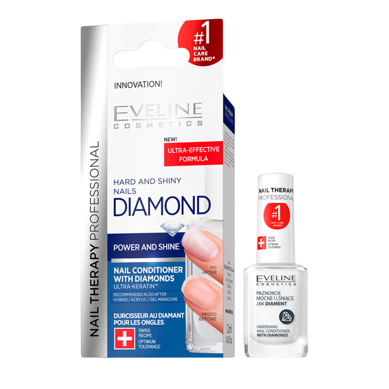 Eveline Diamond Hard & Shiny Nails Tırnak Güçlendirici 12 ml