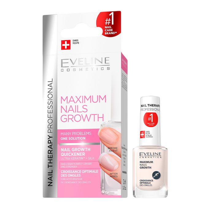 Eveline Maximum Nails Growth Hızlı Uzama Bakımı 12 ml